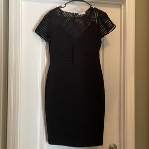 Black short sleeve Calvin Klein dress